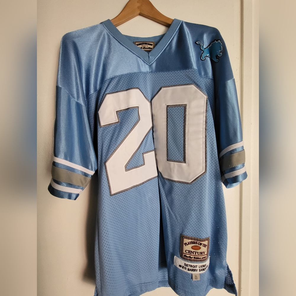 Detroit lions jersey Barry sanders xL
